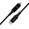 USB-C-Lightning kábel Acefast C6-01, 1,2 m (fekete)