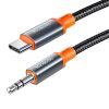Mcdodo CA-0820 USB-C to 3.5mm AUX mini jack cable, 1.2m (black)