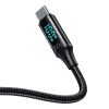 Mcdodo CA-1100 USB-C to USB-C kábel 100W, 1.2m (black)
