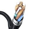 USB-C kábel a Lightning Mcdodo CA-2850-hez, 36 W, 1,2 m (fekete)