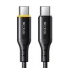 Mcdodo CA-3460 USB-C-USB-C kábel, PD 100 W, 1,2 m (fekete)