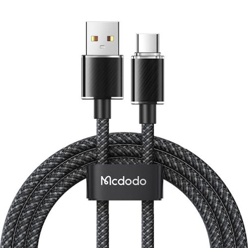 USB-A – USB-C kábel Mcdodo CA-3653, 100 W, 2 m (fekete)