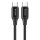 Mcdodo CA-5641 USB-C-USB-C kábel, 60 W, 1 m (fekete)