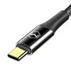 USB-C to USB-C Mcdodo Firefox 100W kábel  2m (black)