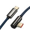 Baseus Legend Series USB-C – USB-C ferde kábel, PD, 100 W, 1 m (kék)