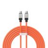 Baseus CoolPlay 100 W USB-C – USB-C kábel 2 m (narancssárga)