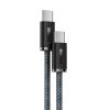 USB-C – USB-C Baseus Dynamic Series kábel, 100W, 2m (szürke)