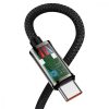 Baseus Legend Series USB-C – USB-C ferde kábel, PD, 100 W, 2 m (fekete)