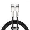 Baseus Cafule USB-C-USB-C kábel, 100 W, 1 m (fekete)