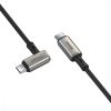 USB-C-USB-C kábel, ferde 3.1 Baseus Hammer, 100 W, PD, 4K 1,5 m (fekete)