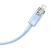Gyorstöltő kábel Baseus Explorer USB-Lightning 2,4A 1M (kék)