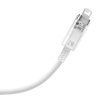 Baseus USB-A és Lightning Explorer sorozatú gyorstöltő kábel 2 m, 2,4 A (fehér)