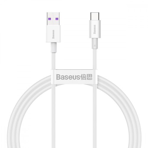 USB-USB-C Baseus Superior Series kábel, 66 W, 1 m (fehér)