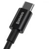 Baseus Superior sorozatú USB-C-USB-C kábel, 100 W, 1 m (fekete)