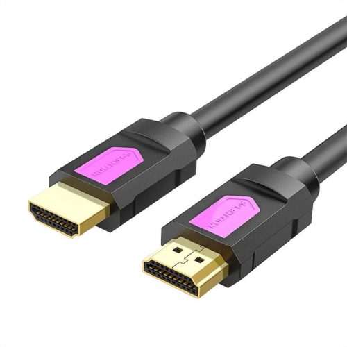 Lention VC-HH20 HDMI 4K nagy sebességű HDMI 2.0 kábel, 18 Gbps, PVC, 3 m (fekete)