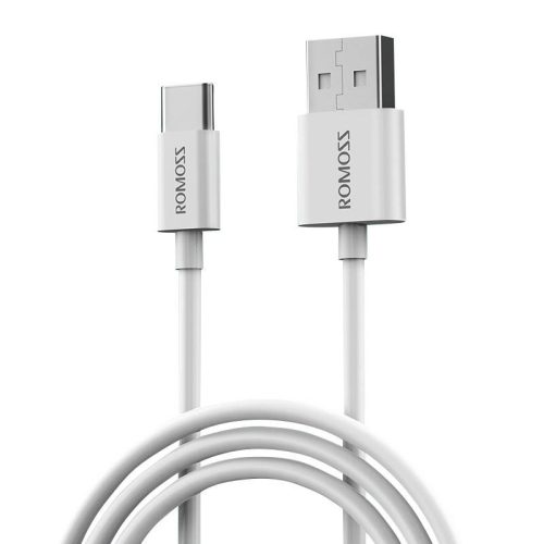 USB to USB-C kábel Romoss CB308 3A, 1m (fehér)