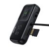 Baseus Bluetooth MP3 S-16 autós adó (fekete)