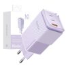 GaN 67W mains charger Mcdodo CH-1502 2x USB-C, USB-A (purple)