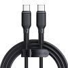 GaN Mcdodo CH-1543 network charger, 2x USB-C, 1x USB, 67W + USB-C to USB-C 2m cable (black)