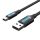 USB 2.0 A-Mini-B szellőző COMBG kábel 1,5 m fekete PVC