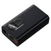 Baseus mini autókompresszor 2500 mAh akkumulátorral (fekete)