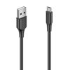 Szellőztetés CTIBD USB 2.0 (dugasz) - Micro-B (dugasz) kábel (2 A, 0,5 m, fekete)