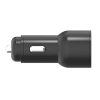 autós töltő USB, USB-C 20W (black)