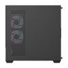 Darkflash DS900 AIR számítógépház (fekete) + 6 db ARGB ventilátor