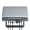 Többfunkciós laptopállvány Acefast E5 PLUS USB-C (fekete)