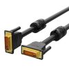 Vention EAABF DVI (24+1) dugasz-duga kábel (1 m, fekete)