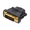 DVI (24+1) dugasz-HDMI anya adapter Vention ECDB0 (fekete)