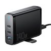 Desktop Charger 2xUSB-C 1xUSB-A 140W Essager GaN (black)