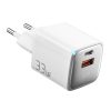 Charger USB-A+USB-C 33W Essager GaN (white)