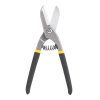 Deli Tools EDL4371 Fémolló, 10'' (fekete és sárga)