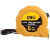 Deli Tools EDL9005B mérőszalag 5m / 19mm (sárga)