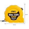 Deli Tools EDL9010Y mérőszalag, 10m / 25mm (sárga)