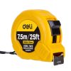Deli Tools EDL9075Y mérőszalag, 7,5 m / 25 mm (sárga)
