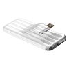 Powerbank with cable 4in1 Vipfan F10 10000mAh (White)