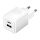 Wall charger, Vention, FEQW0-EU,  USB-C + USB- A,  30W/30W , GaN (white)