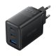 Wall charger, Vention, FERB0-EU,  2xUSB-C, USB- A, 65W/65W/30W, GaN (black)
