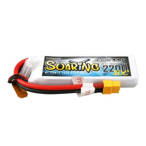 Gens Ace Soaring 2200mAh 7.4V 30C 2S1P XT60 akkumulátor