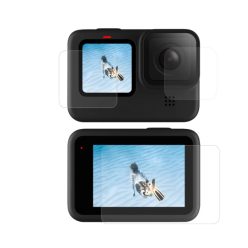   Képernyővédő fólia és Telesin lencse GoPro Hero 9 / Hero 10 / Hero 11 (GP-FLM-902) készülékhez