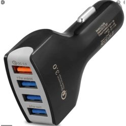 Usb Szivargyújtó Töltő 4Db Usb 3.1A Porttal Gz-13564