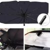 Autó napernyő összecsukható napellenző esernyő UV szűrős autó szélvédő napvédő