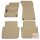 Méretpontos Bézs Textilszőnyeg Audi A8 2002/10-2010/07-Ig