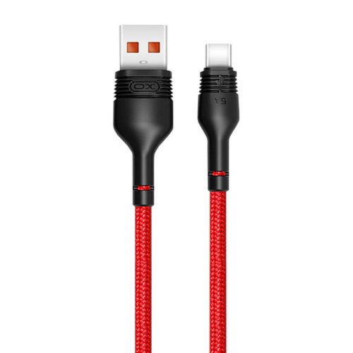 USB to USB-C kábel XO NB55 5A, 1m (red)