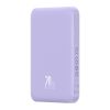 Mágneses Mini Powerbank Baseus 5000mAh 20W (lila)