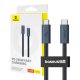 Baseus Flash 2 240 W 1 m USB-USB-C gyorstöltő kábel (fekete)