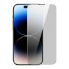 Baseus Crystal Series iPhone 14 PRO adatvédelmi edzett üveg