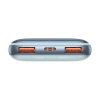 Baseus Bipow Pro Powerbank 10000mAh, 2xUSB, USB-C, 22.5W (kék)